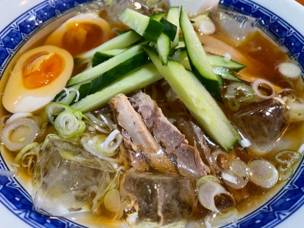 「季節限定：冷やしラーメン850円」@喜多屋ラーメンの写真