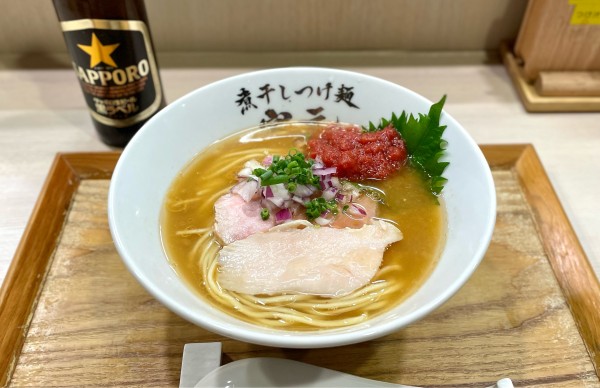 「【限定】かさご煮干しのブイヤベース風冷やし煮干しそば¥1150」@煮干しつけ麺 宮元の写真