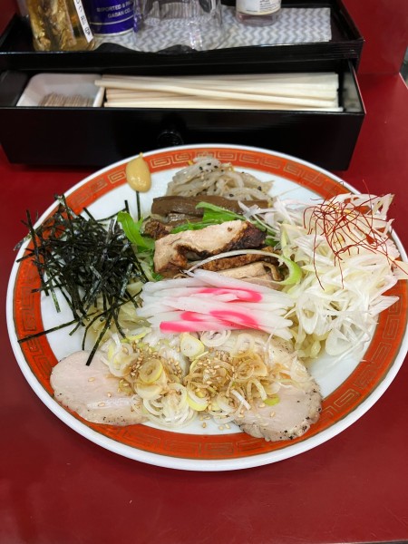 「特製冷やし中華そば塩980円（チャーシュー）」@亀有中華そば 水しまの写真