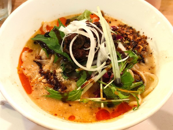 「冷やし担々麺」@鶏白湯麺 蔭山 高田馬場店の写真