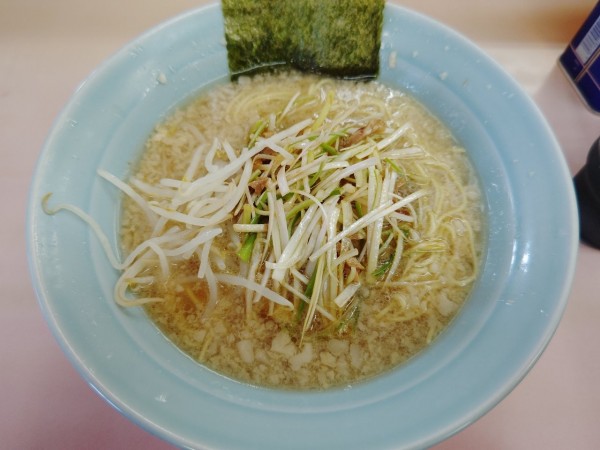 「ねぎらーめん」@ラーメンショップ 緑ヶ丘店の写真