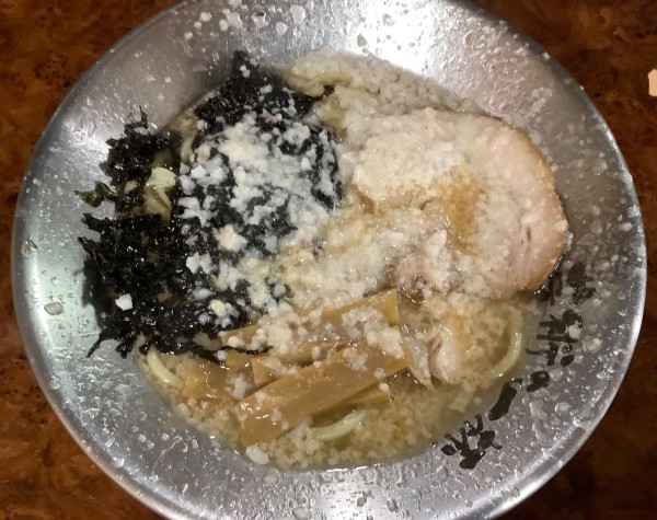 「岩海苔ラーメン大油」@らーめん 勝 燕三条店の写真