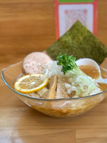 「冷やしらーめん」@煮干しそば 虎希の写真