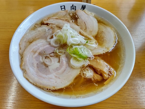 「チャーシューメン」@青竹手打ちラーメン 日向屋の写真