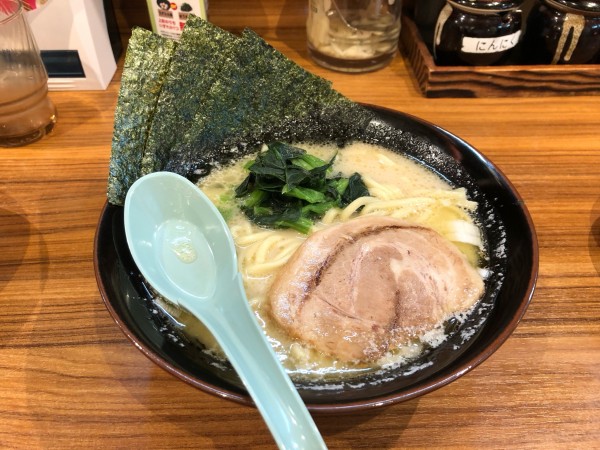 「ラーメン(塩)」@横浜家系ラーメン 壱角家 落合南長崎店の写真