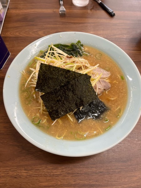 「みそねぎラーメン　大盛り」@ラーメンショップ 東大竹店の写真