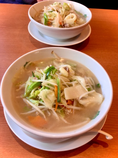 「タンメン(570￥)」@日高屋 成田ウイング土屋店の写真