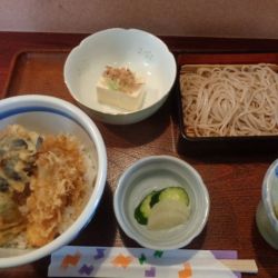 イカ天丼セット 1130円