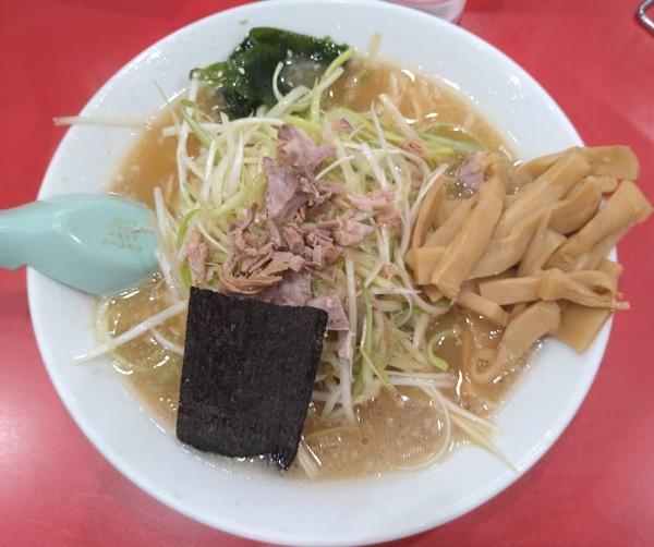 「ネギメンマラーメン 950円 +ネギW 100円」@かいざん 西船橋店の写真