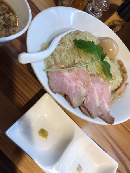 「昆布水煮干しつけ麺」@純水煮干し中華そば 匠庵の写真