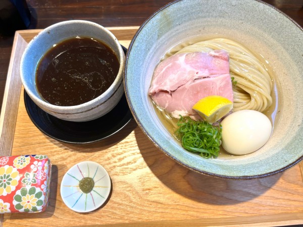 「味玉昆布水つけ麺＋塩と山葵」@ramen club トトノエの写真
