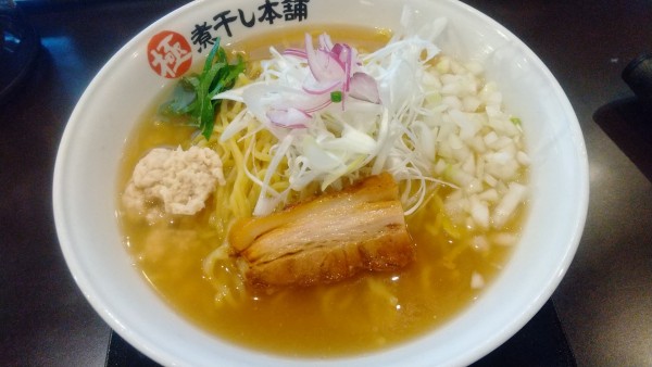 「【限定】冷やし鯛煮干しラーメン」@極煮干し本舗 荒川沖店の写真
