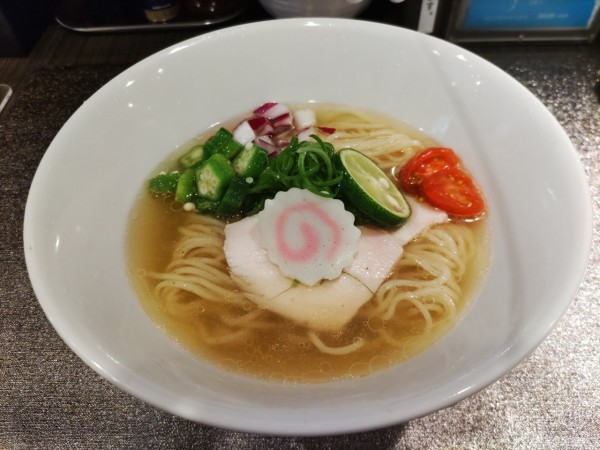 「夏季限定・冷やし塩らーめん」@光麟堂の写真