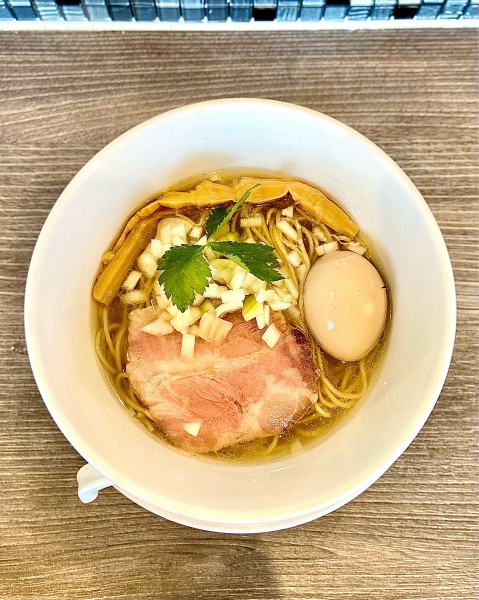 「味玉中華そば【塩】」@中華そば 翠の写真