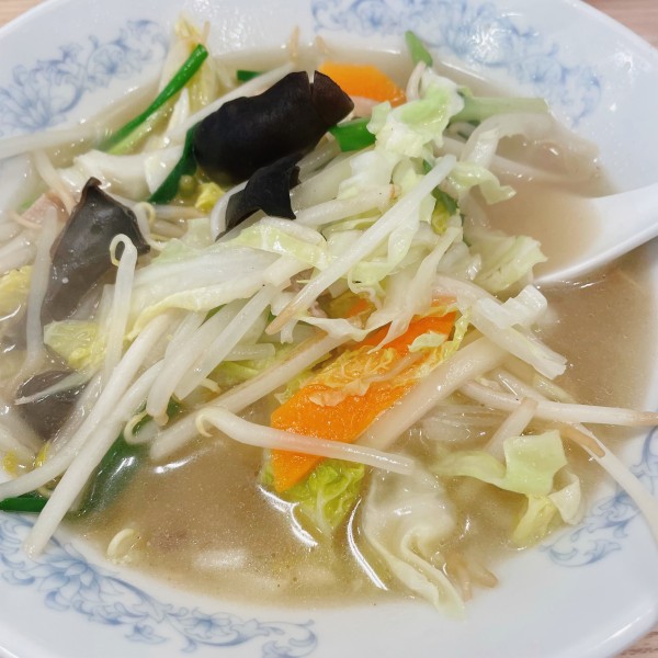 「タンメン（0.5玉）580円」@ぎょうざの満洲 おおたモール店の写真