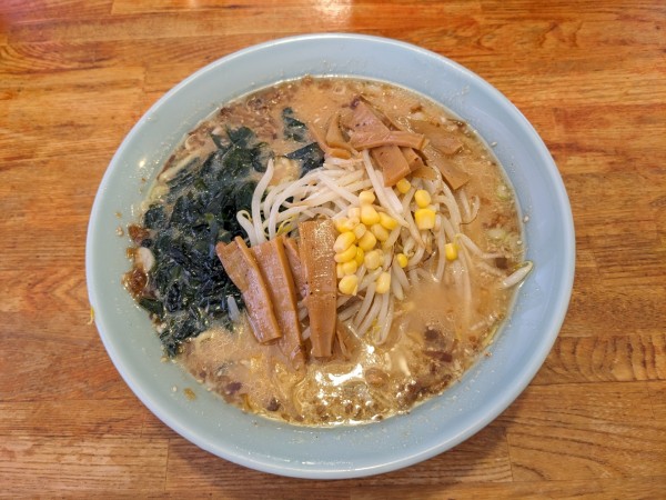 「みそメンマわかめ（大盛）」@サッポロラーメン羆 由良店の写真