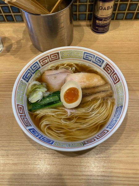 「中華そば」@ほっこり中華そば もつけの写真