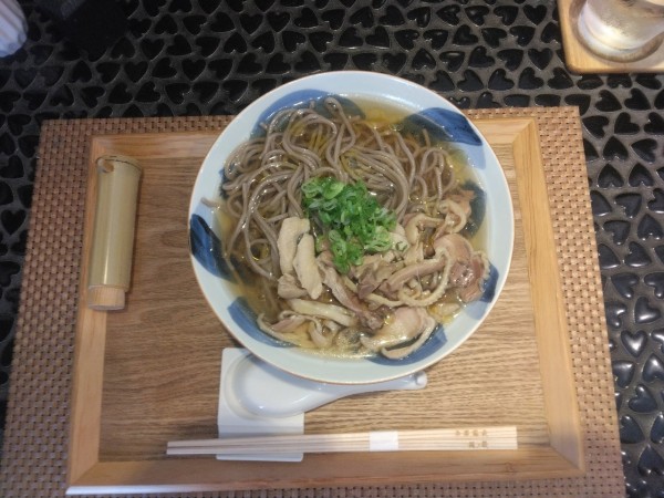 「山形名物冷た～い肉そば」@中華蕎麦 麺ノ歌の写真