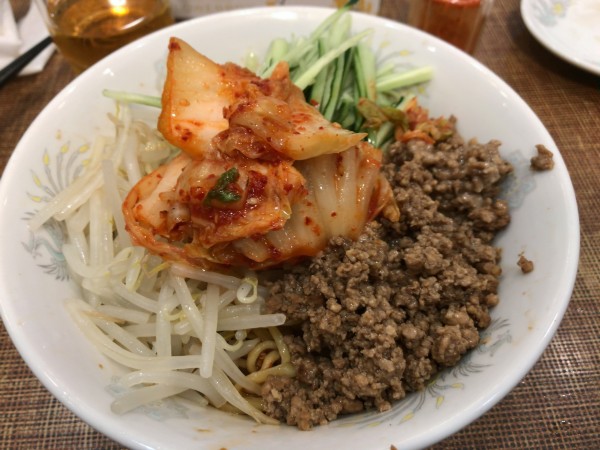 「韓国風まぜそば（¥830）」@珍來 梅島店の写真