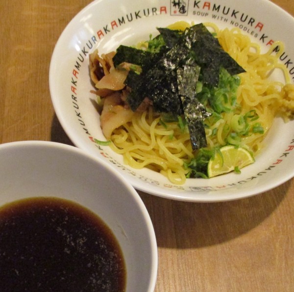 「ざるラーメン　890円」@どうとんぼり神座 アトレ恵比寿店の写真