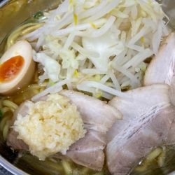 塩ラーメン青唐辛子トッピング