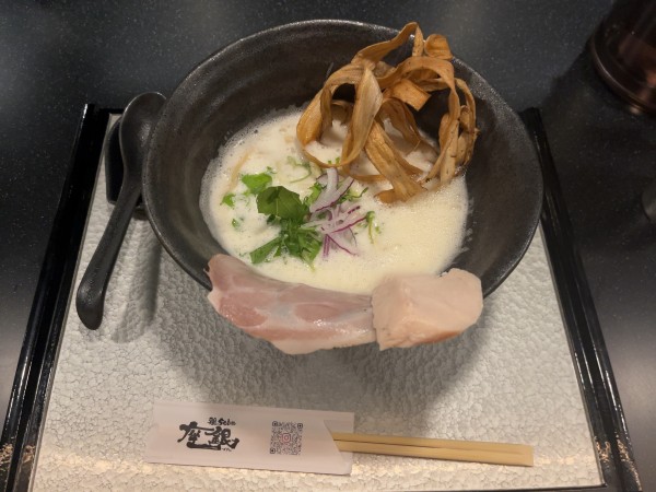 「鶏soba並1000円」@鶏soba座銀 神楽坂東京本店の写真