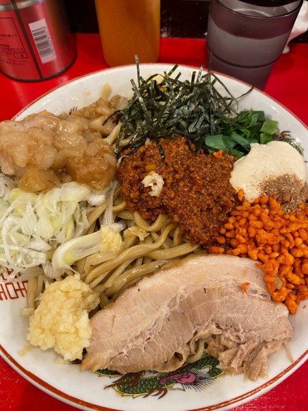 「限定　冷やし台湾まぜそば」@ラーメン鷹の目 北千住店の写真