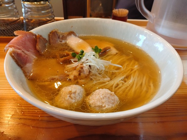 「特製塩そば」@塩そば時空の写真