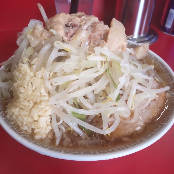 「ミニラーメン（￥700）」@ラーメン二郎 生田駅前店の写真