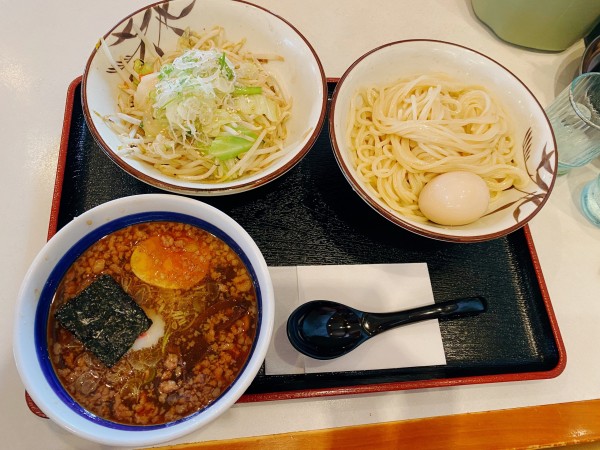 「もりそば、野菜」@二代目麺屋こうじの写真