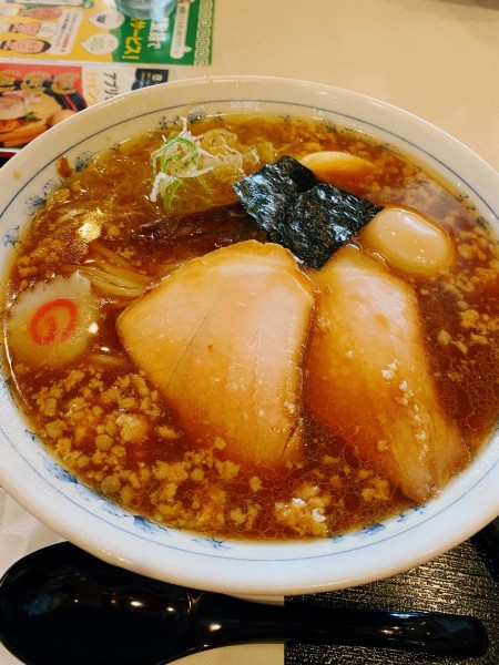 「中華そば　スープ増し　タマゴ」@二代目麺屋こうじの写真