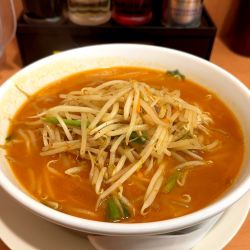 秘伝の辛味噌ラーメン(610円)