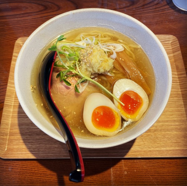 「味玉生姜塩ラーメン」@中華そば さかうちの写真