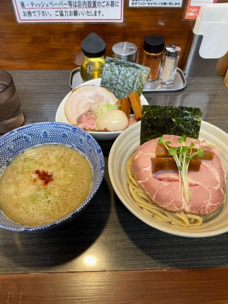 「特製塩つけめん」@ラーメンつけ麺 奔放の写真