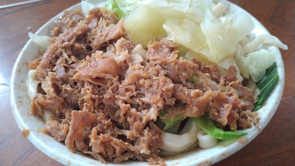 「肉うどん」@手打ちうどん とだの写真