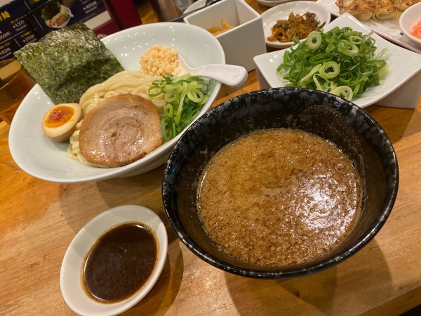 「太つけ麺(ねぎ)🍜🥢🧂🍥」@一風堂 六本木店の写真