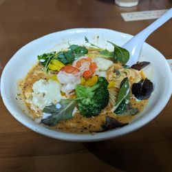 海老クリームトマトらーめん