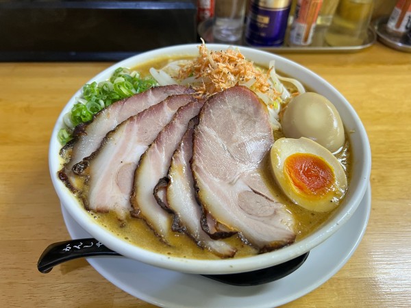 「濃厚！えび味噌ラーメン」@麺屋 白神の写真