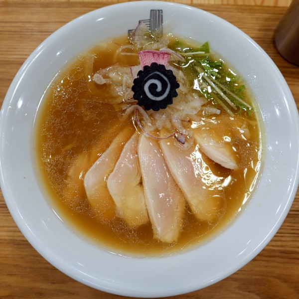 「貝出汁ラーメン 900円」@METRO RAMENの写真