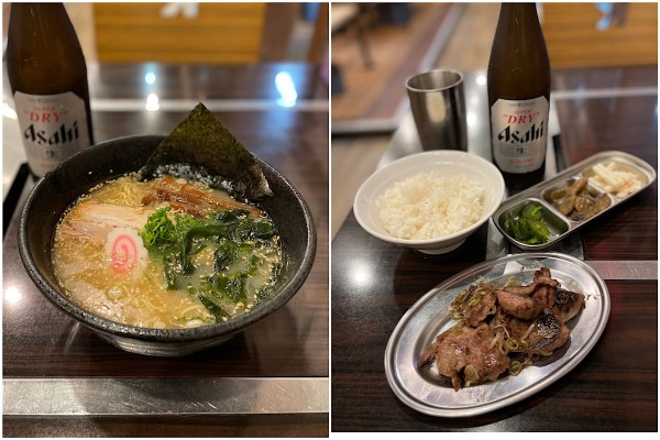 「星いつつラーメン（塩）定食¥1200」@小田原系ラーメンともんじゃ酒場の写真
