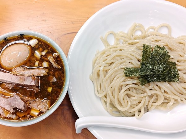 「チャーシューつけそば＋味付半熟玉子」@中華そば 喜富の写真