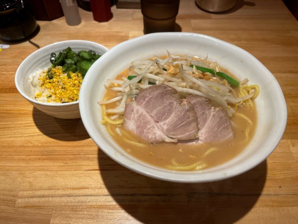 「味噌ラーメン」@花木流味噌 三鷹店の写真
