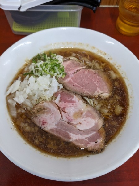 「背脂煮干らーめん」@麺屋 結の写真