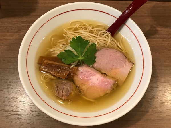 「こく塩ラーメン　1000円」@がふうあんの写真