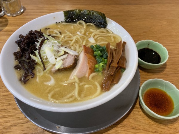 「〜50対50〜こってりver（週末限定麺）」@和風ピンポン竹末の写真