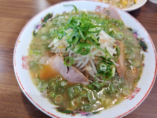 「昔ながらの中華そば ネギ、モヤシ増量」@一ノ口十ノ口の写真