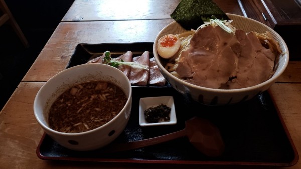 「つけ麺(醤油)特盛＋🐖🐖🐖🐖」@和風らーめん 凪の写真