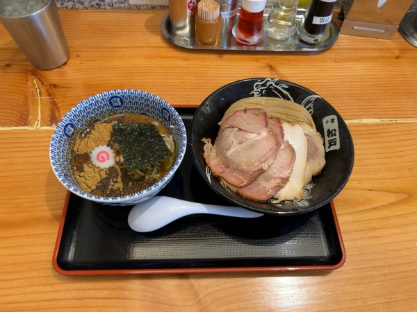 「チャーシュー濃厚つけめん並」@松戸中華そば 富田食堂 東千葉店の写真
