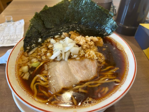 「らーめん900円、海苔100円」@柏 濃麺や 39名の写真