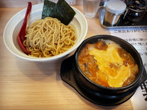 「辛つけ麺(スタンダード)」@つけ麺 うまづらの写真